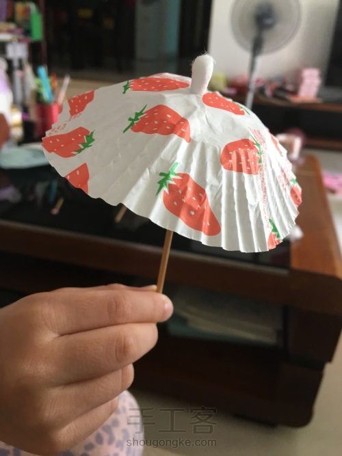 可爱小雨伞 第6步