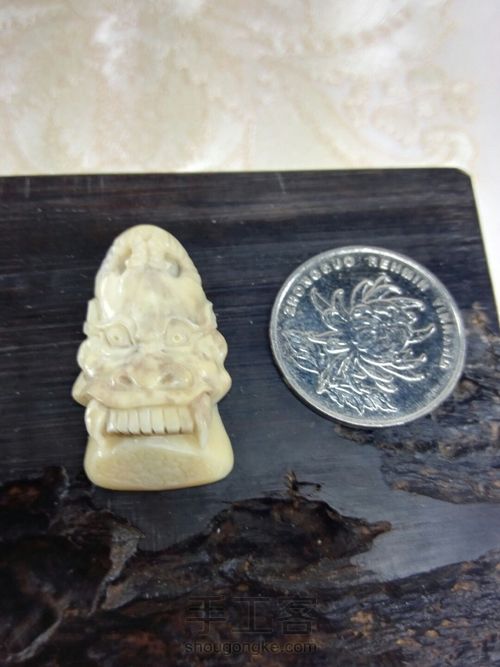 《兽首》雕刻过程 第12步