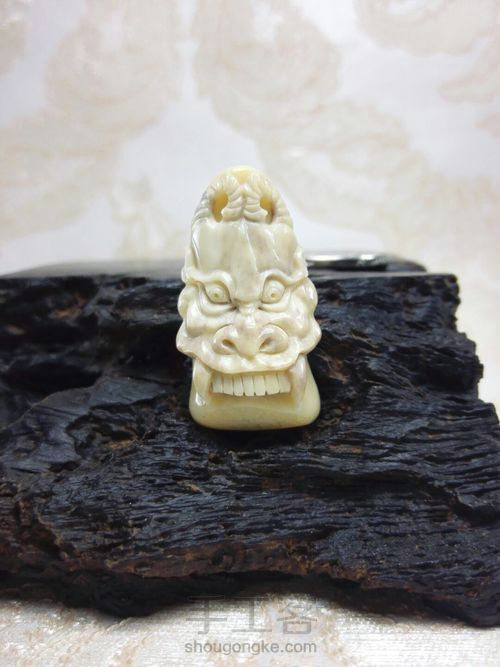 《兽首》雕刻过程 第6步