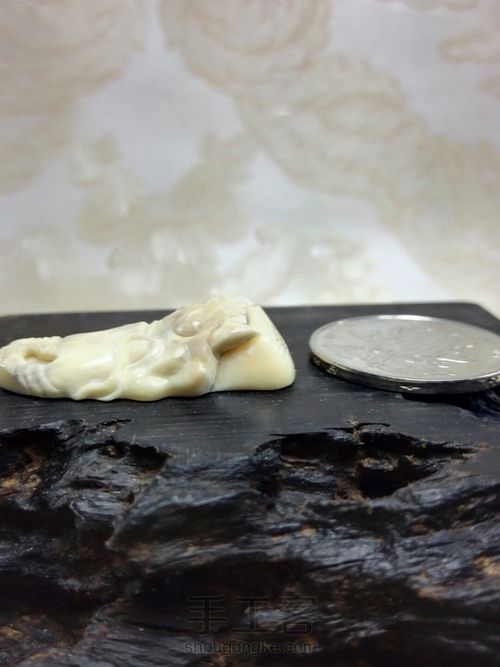 《兽首》雕刻过程 第8步