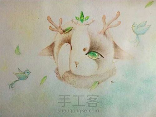 转 鹿角猫 第7步