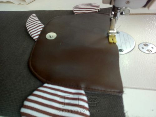 大象斜挎包 第13步