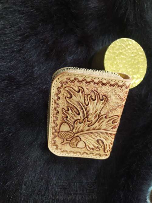 皮雕卡包 第7步