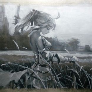 临摹wlop的一张原画