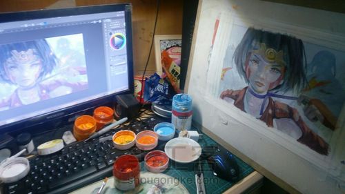 临wolp画的无名 第13步