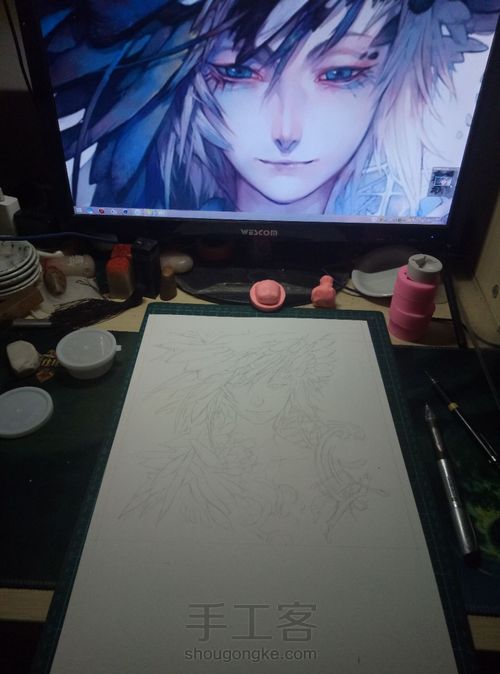 二十张水彩纸之三 第1步