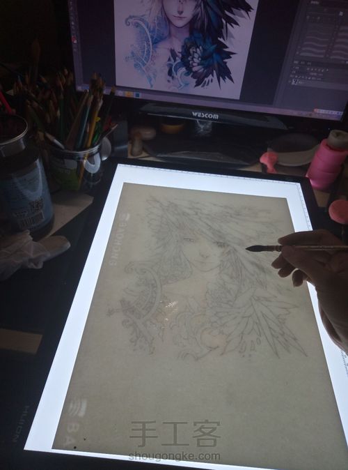 二十张水彩纸之三 第4步