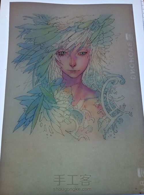 二十张水彩纸之三 第7步