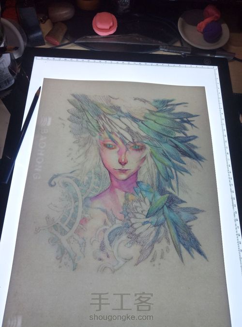 二十张水彩纸之三 第8步