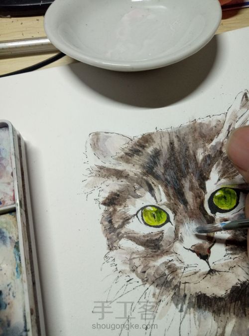 二十张水彩之五 第10步