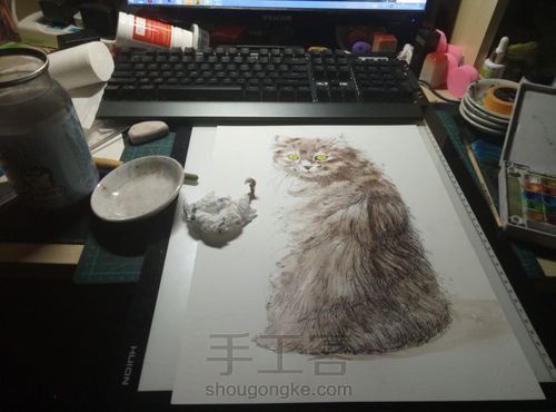 二十张水彩之五 第5步