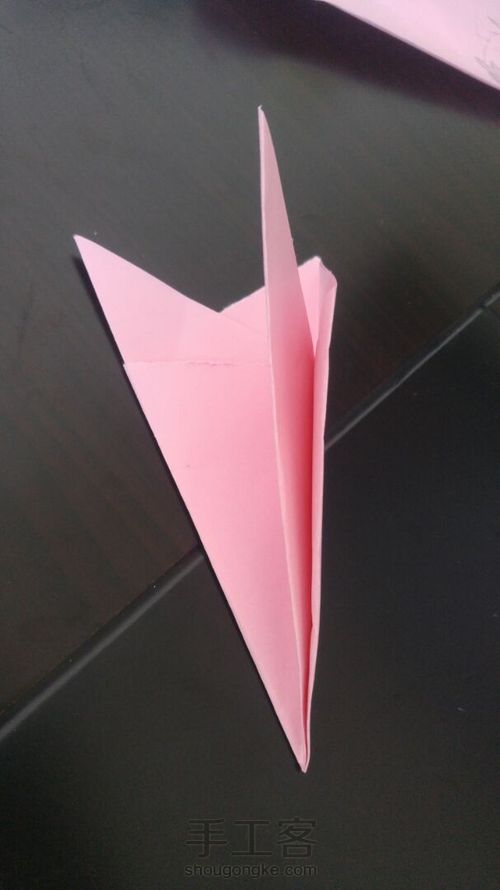 超简单窗花剪纸——雪花 第5步