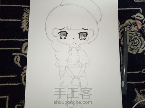 临摹小希 第2步