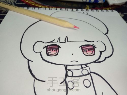 临摹小希 第4步