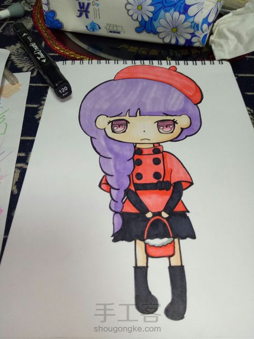 临摹小希 第8步