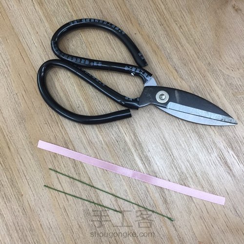 零基础花艺课-粉色系永生花小桌花by花功夫永生花 第27步