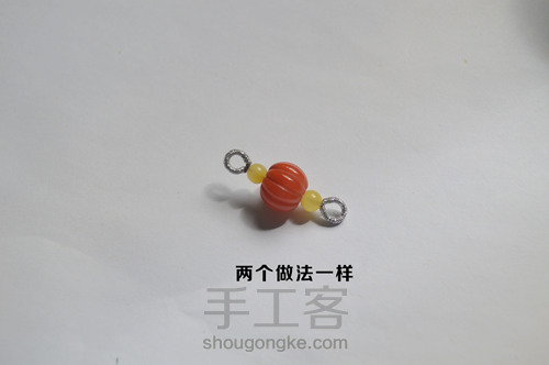 毛衣穿出高级感，这些单品少不了，八股辫毛衣链项链绳教程 第5步