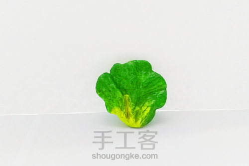 Olga小铺 黏土食玩微缩蔬菜小场景手绘教程 第3步