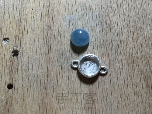 茄紫色翡翠的转运红绳 第10步