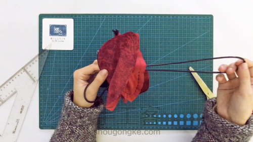 手工缝制儿童装饰小包包，“鼠”你最可爱 第35步