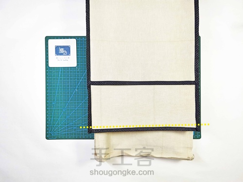 DIY一个包包给自己，电脑包与通勤包2合1（下） 第4步