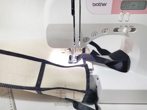 DIY一个包包给自己，电脑包与通勤包2合1（下） 第9步