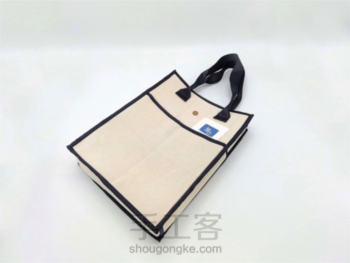 DIY一个包包给自己，电脑包与通勤包2合1（下） 第11步