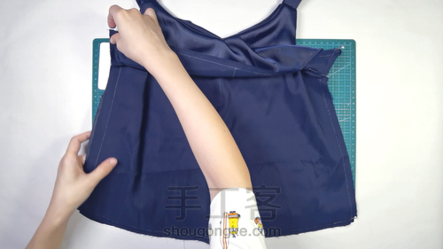 第一次给自己DIY衣服，竟然还不错 第22步