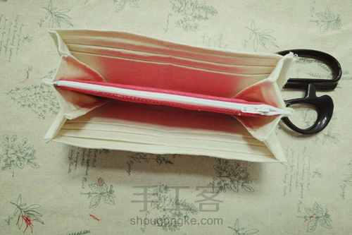 长款女士钱包（附四合扣装订方法） 第22步