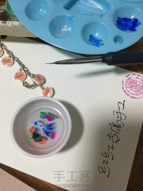娃娃的迷你世界----3D树脂金鱼 第6步