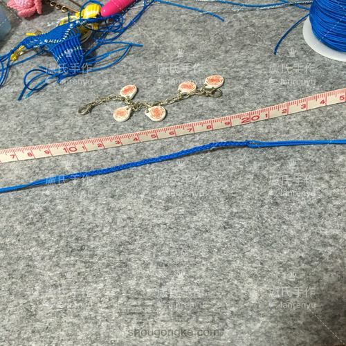 四分娃娃原创编绳比基尼(下) 第22步