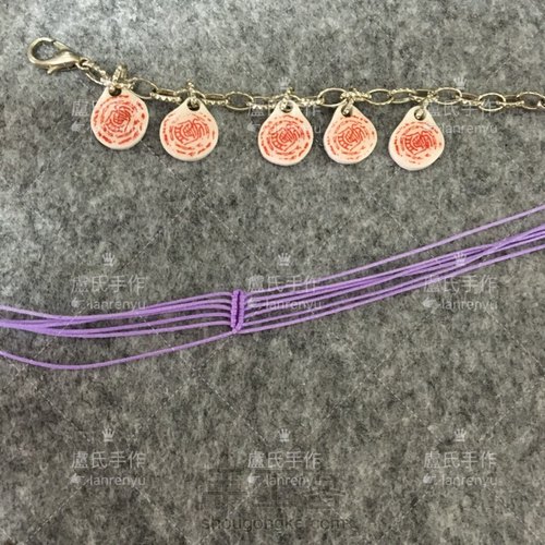 莲花系列之三---绽放的编绳迷你荷花 第20步