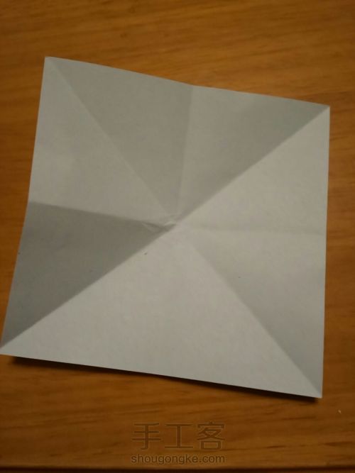 折纸睡莲 第2步