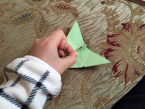 纸蝴蝶 第6步