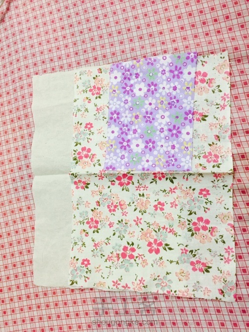 简易束口袋 第1步