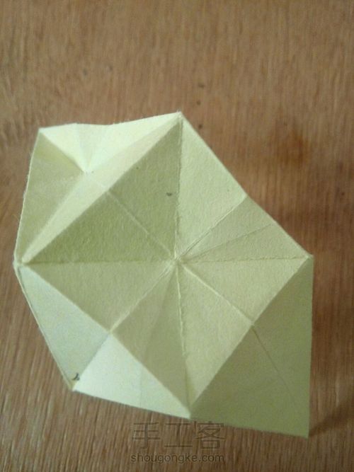 简单的雪花折纸 第11步