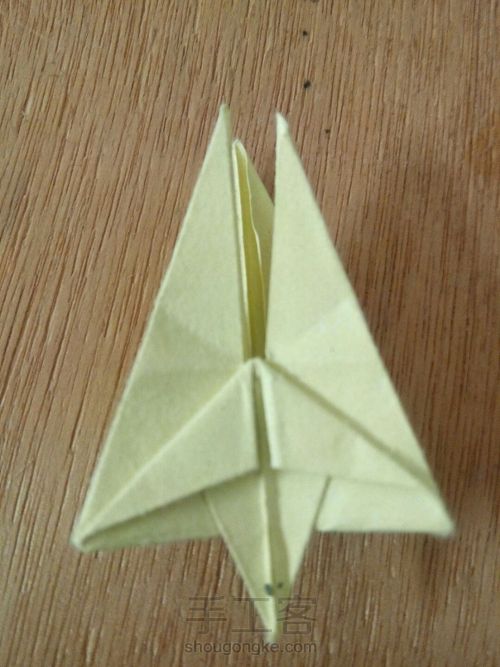 简单的雪花折纸 第16步