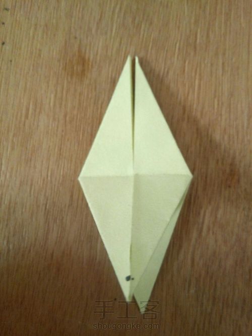 简单的雪花折纸 第9步