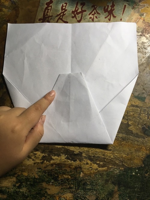 参加过大赛的飞60米的纸飞机 第9步