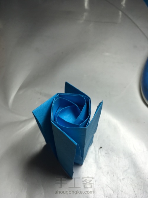 （纸花系列）12瓣玫瑰（有点小难） 第30步