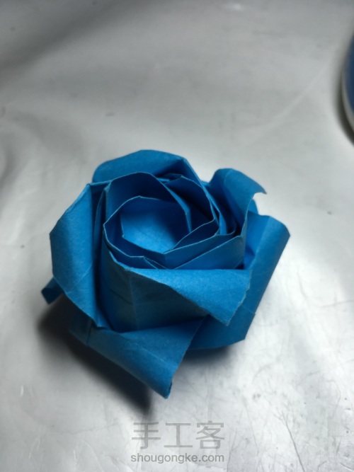 （纸花系列）12瓣玫瑰（有点小难） 第37步