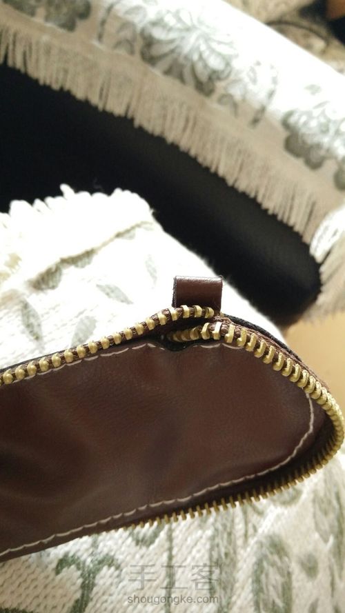 拉链 简易 笔袋 第7步