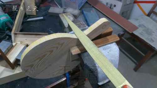 【木艺厨具】拼色木质小砧板 第13步