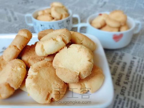 【手工饼干】 玛格丽特饼干 第15步