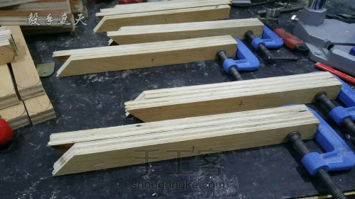 【木艺家居】木地板改造折叠凳 第11步