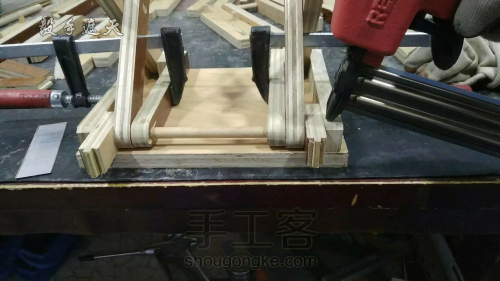 【木艺家居】木地板改造折叠凳 第20步