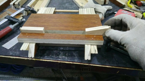 【木艺家居】木地板改造折叠凳 第23步