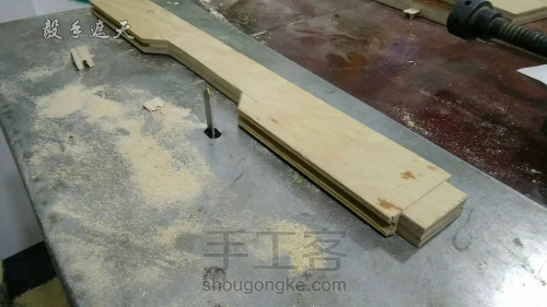 【木艺家居】木地板制作折叠桌 第6步