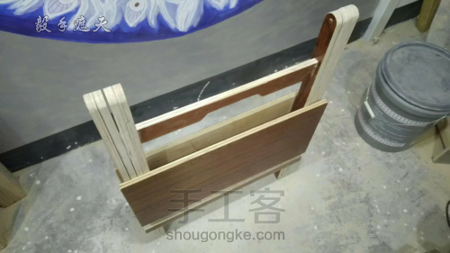 【木艺家居】木地板制作折叠桌 第19步