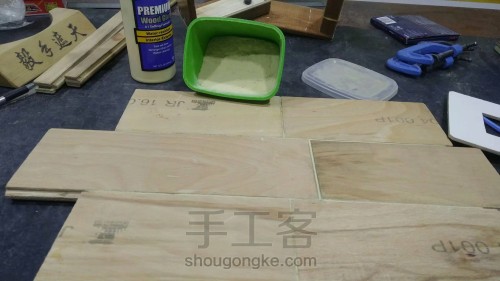 【木艺家居】创意钟表 木板方形篇 第5步